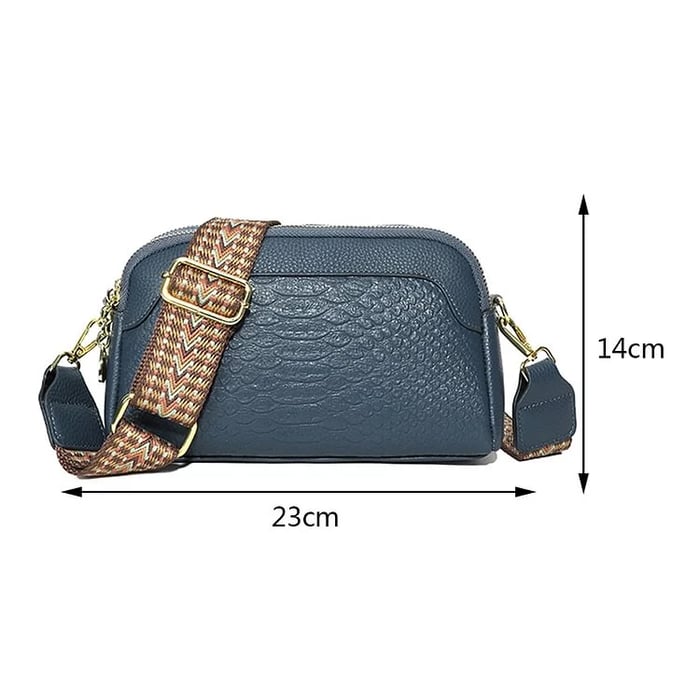 Olivia™ Farmec Elegant | Geantă Mini Crossbody cu Model Croc