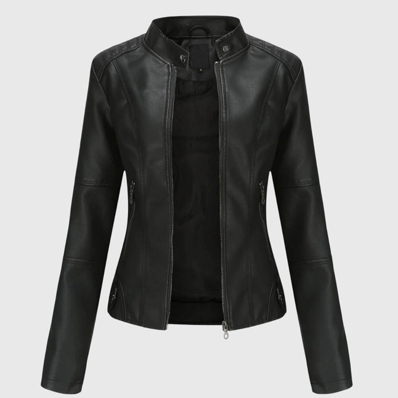 Giorgina™ - Jachetă de piele elegantă pentru femei