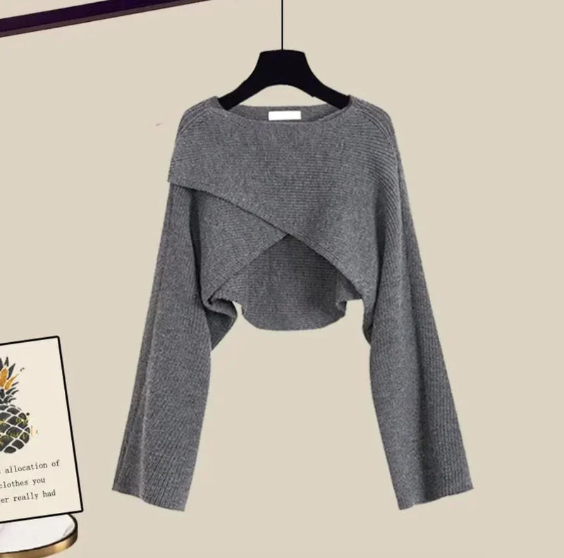 Elle™ | Set comod din trei piese cu mâneci lungi