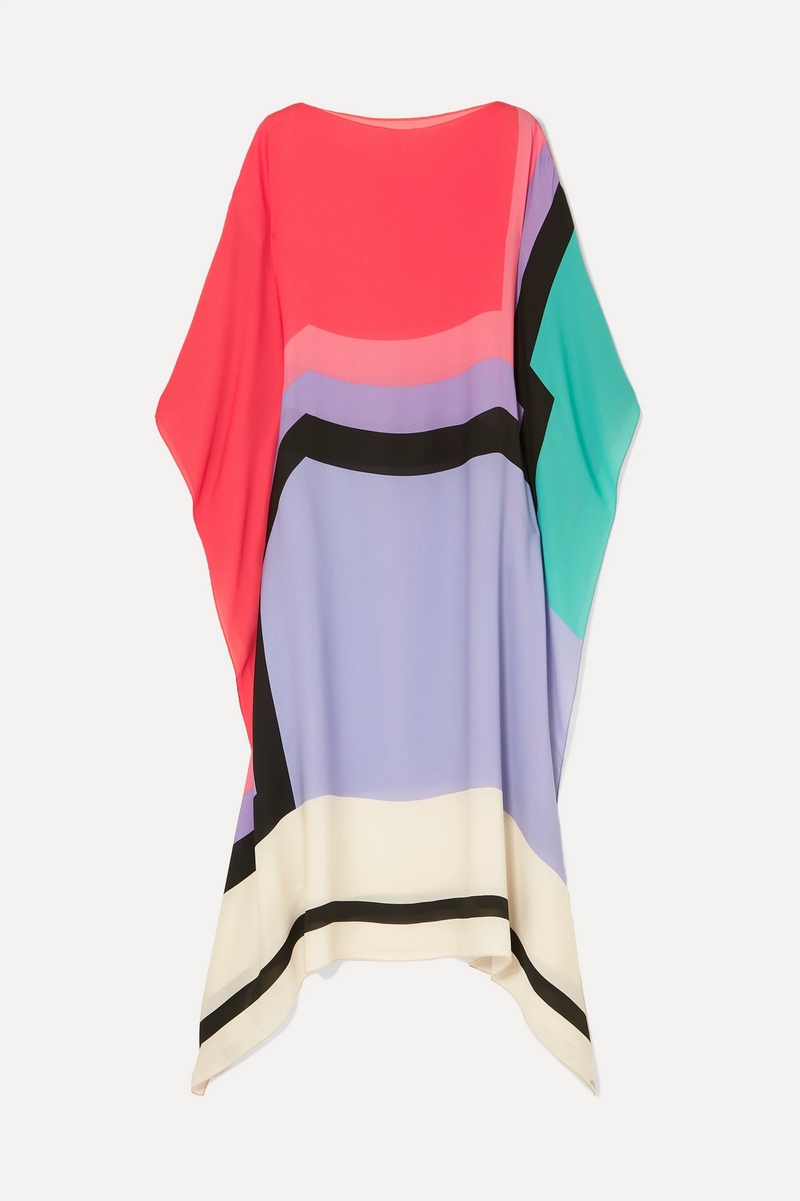 Rilinda | Kaftan elegant cu imprimeu geometric