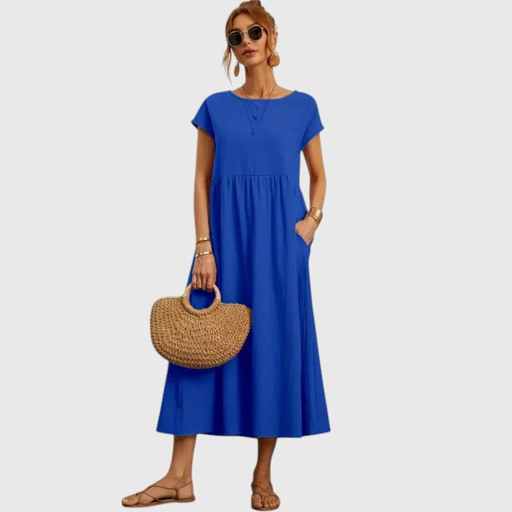 Fenella | Rochie midi confortabilă