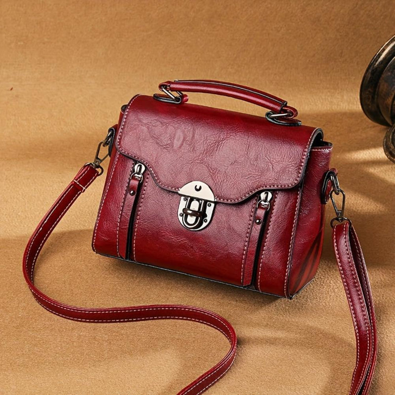 Zoe™ Eleganță Atemporală | Geantă Vintage cu Clapetă