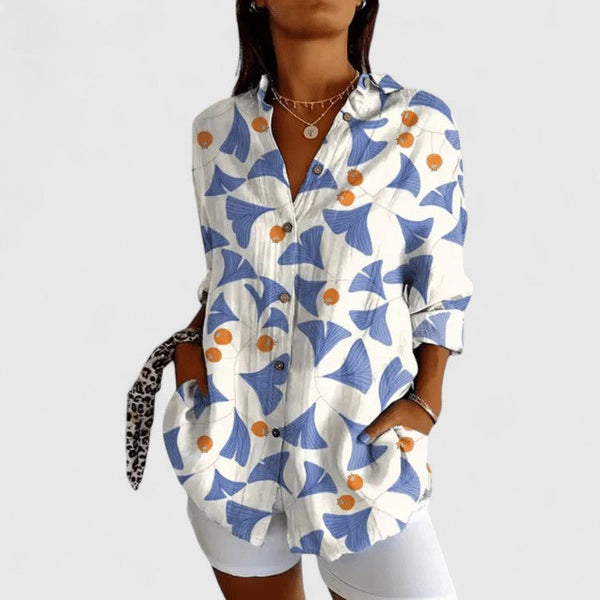 Katarine | Bluza Florală Elegantă