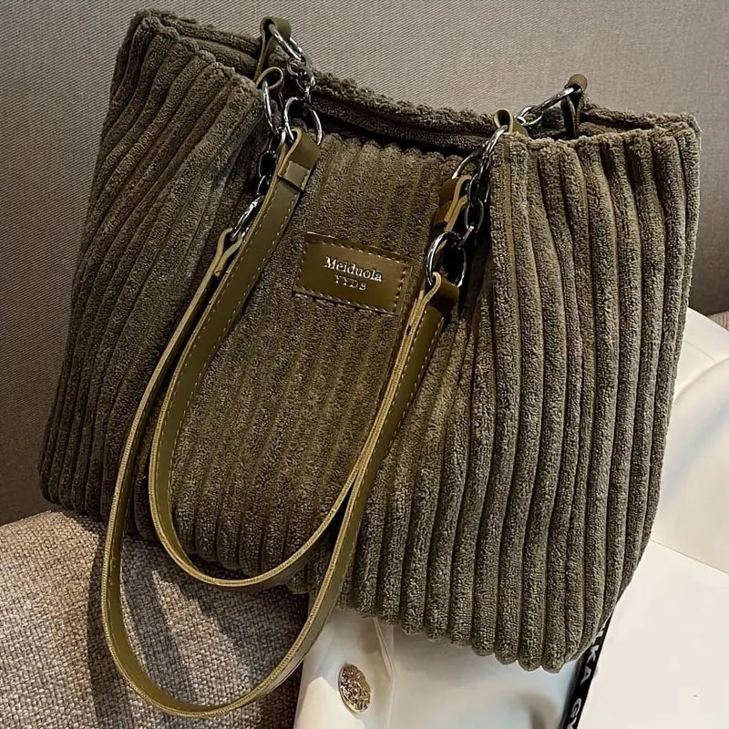 Meiduole™ - Geantă elegantă de mână din catifea côtelée