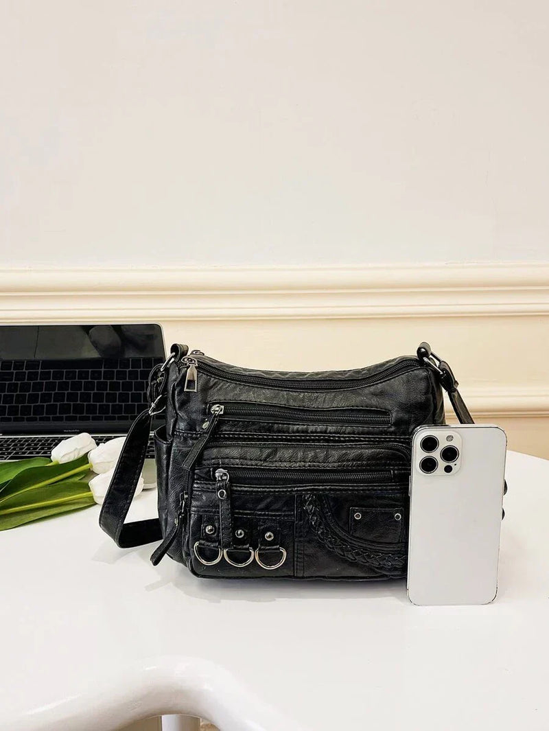 Olivia™ Farmec Vintage | Geantă moale cu fermoar