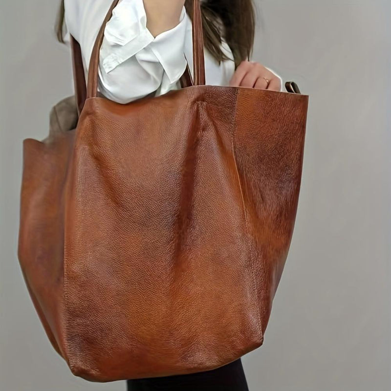 Olivia™ Retro Moalețe | Geantă Tote cu Capacitate Mare