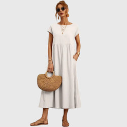 Fenella | Rochie midi confortabilă