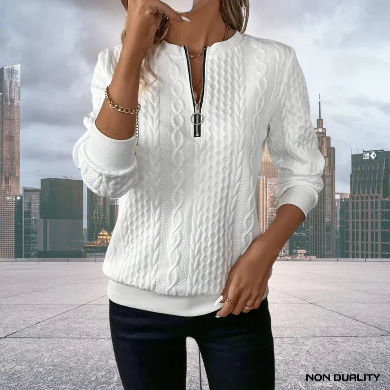 Pulover cu fermoar Non-Dualitate