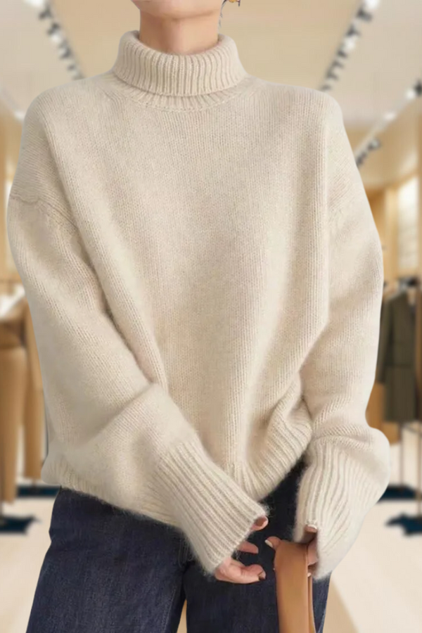 Mirrin - Pulover cu guler înalt