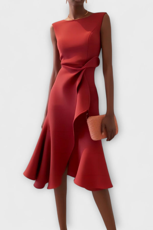 Darlene | Rochie Midi Sofisticată