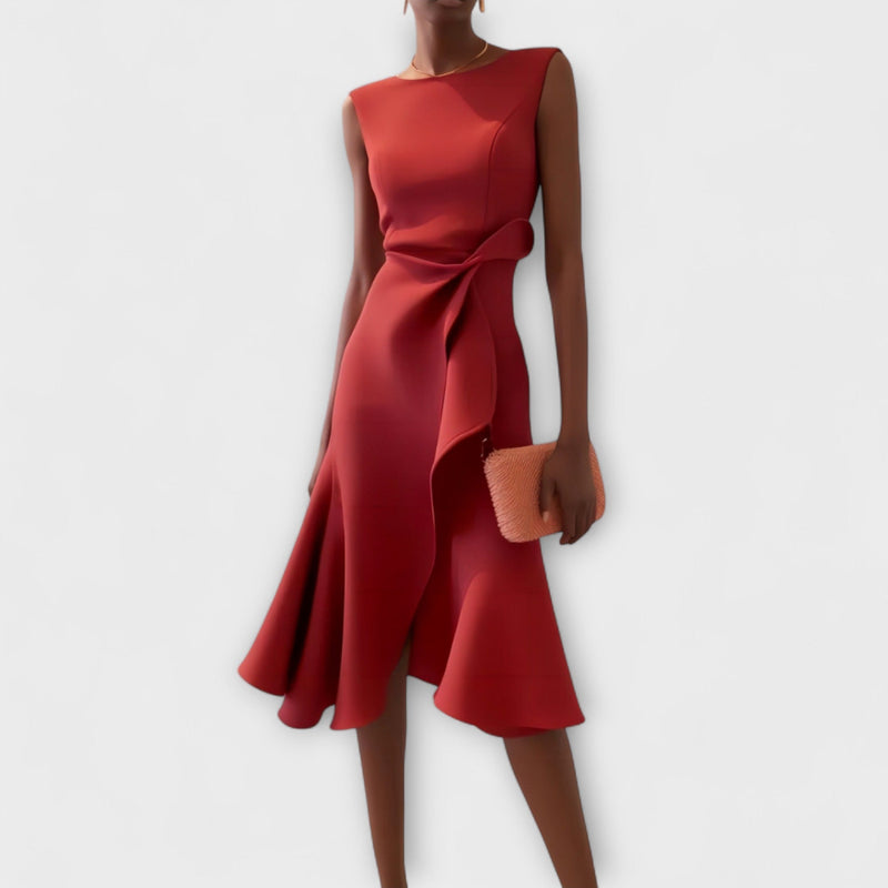 Darlene | Rochie Midi Sofisticată