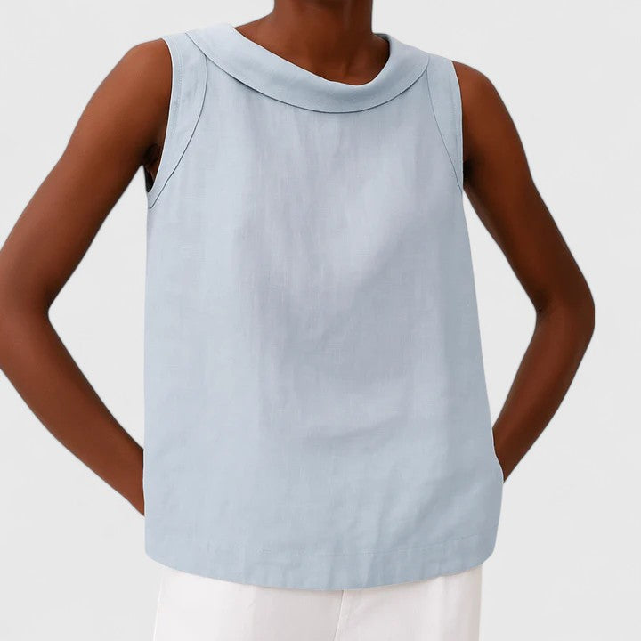 Anastine | Top elegant cu guler rulou
