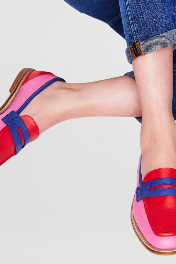 Mocasini veseli și colorați