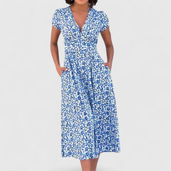 Roseanna | Rochie midi confortabilă