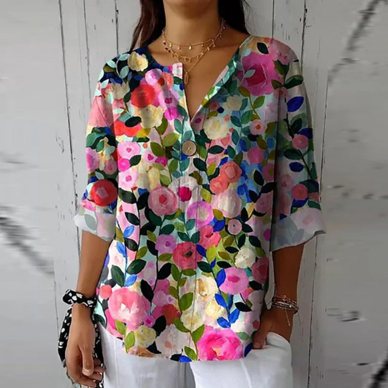Mavis | Bluza casual cu imprimeu floral
