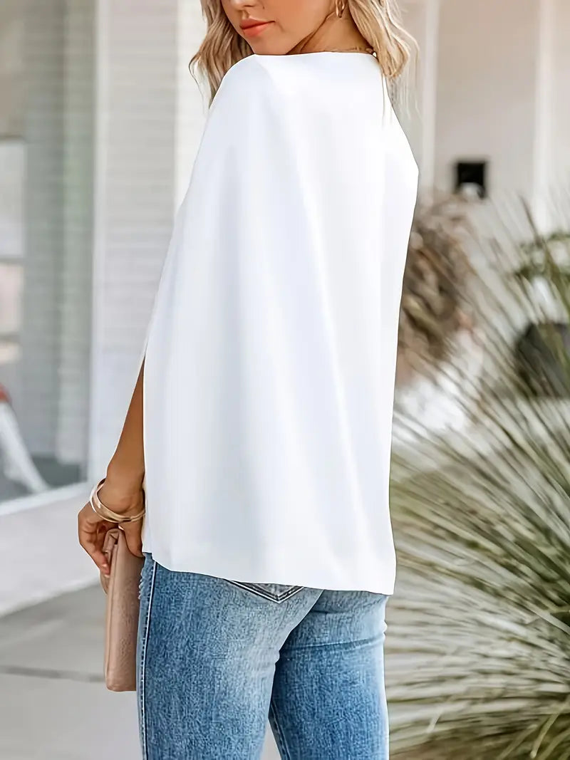 Olivia™ - Sacou elegant cu mâneci tip pelerină