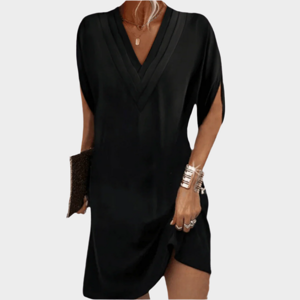 Rochie elegantă cu croială shift