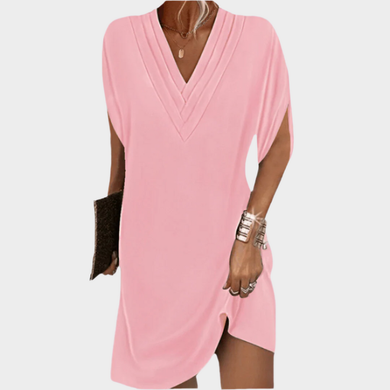 Rochie elegantă cu croială shift