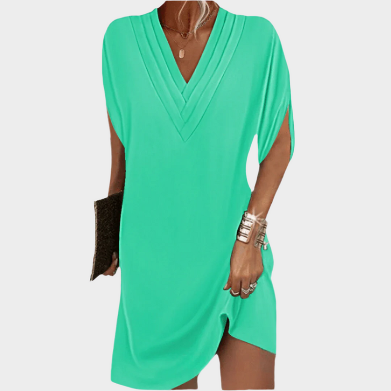 Rochie elegantă cu croială shift
