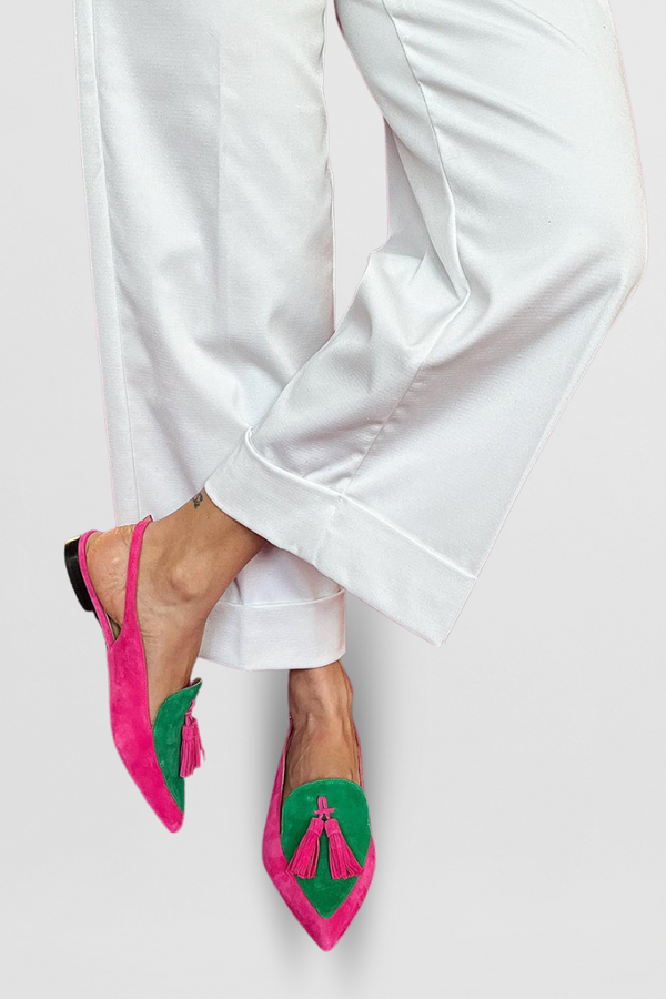 Pantof ascuțit vibrant