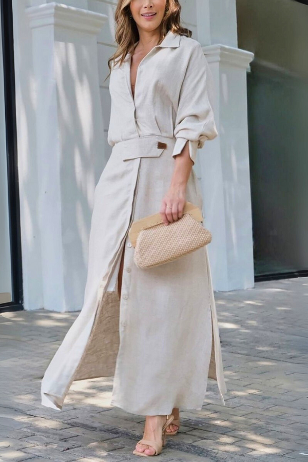 Freedom | Rochie maxi elegantă cu decolteu în V