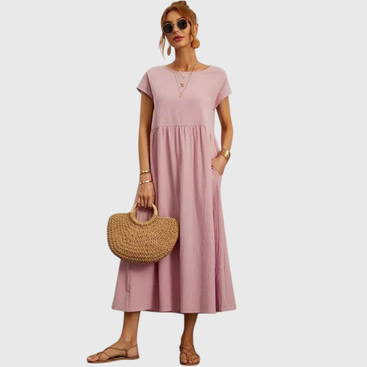Fenella | Rochie midi confortabilă