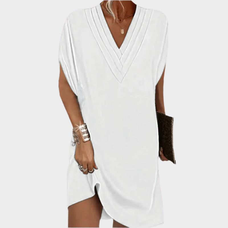 Rochie elegantă cu croială shift