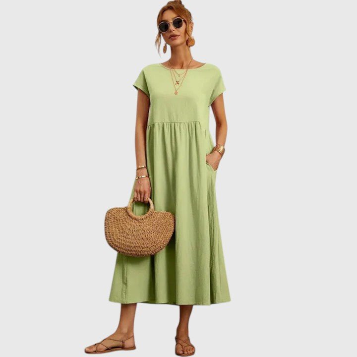 Fenella | Rochie midi confortabilă