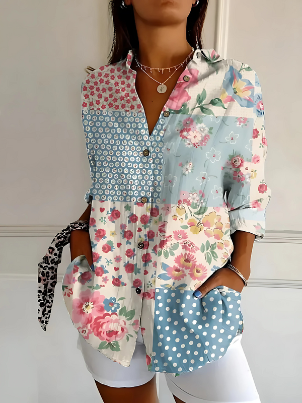Viviana | Bluza Floral Wave