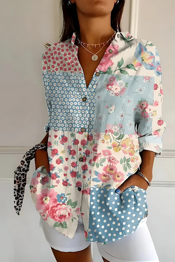 Viviana | Bluza Floral Wave