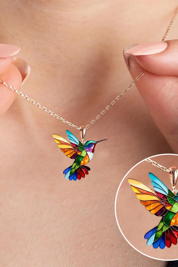 Aurea™ | Colier cu design frumos de colibri