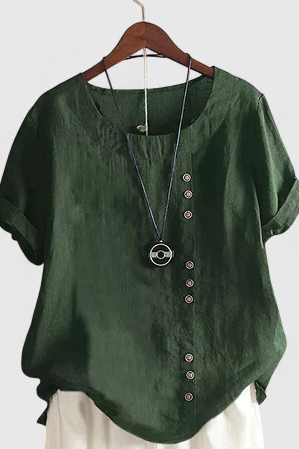 Elisavie | Bluză confortabilă cu mâneci scurte