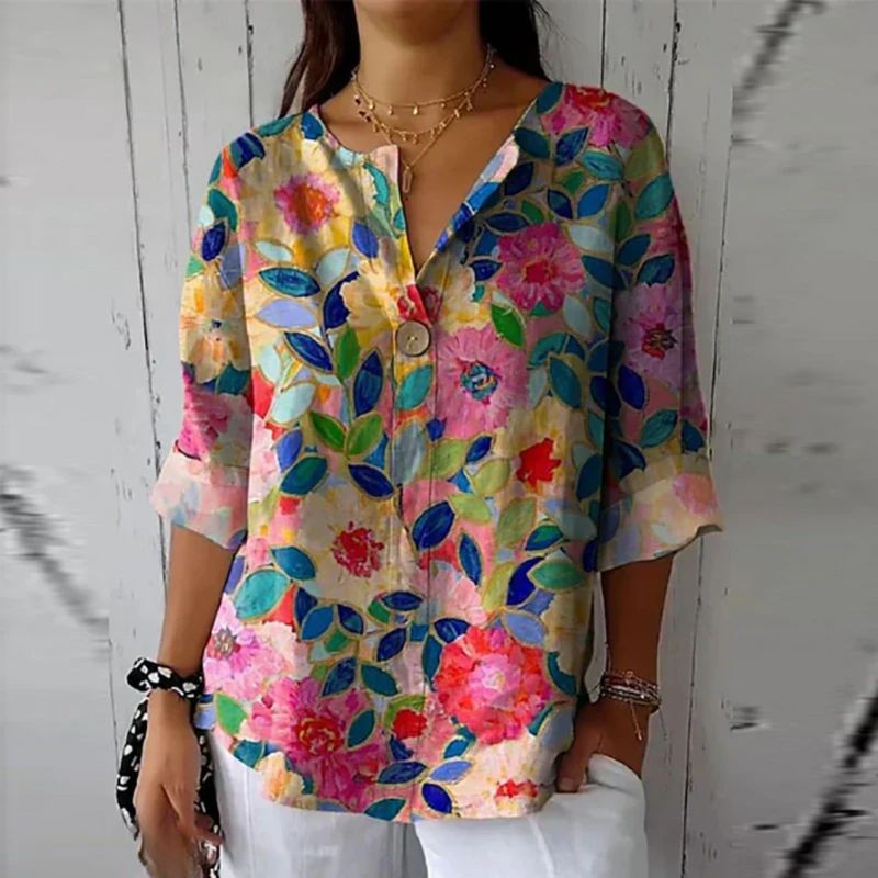 Mavis | Bluza casual cu imprimeu floral