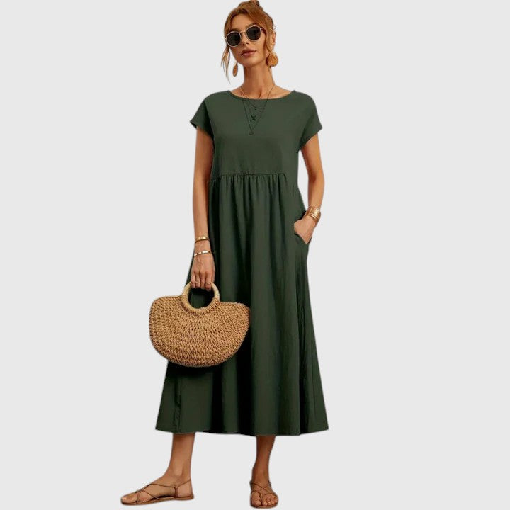 Fenella | Rochie midi confortabilă