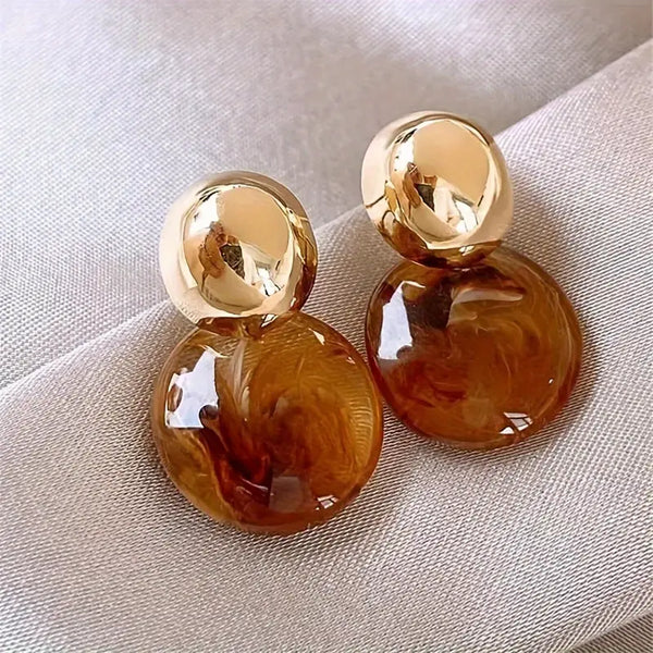 Cercei Aurélie Amber Drop | Aur