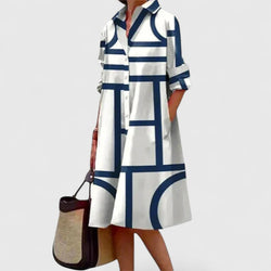 Charlene | Rochie midi sofisticată