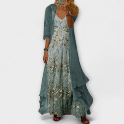 Bryleigh | Set elegant de rochie maxi în două piese