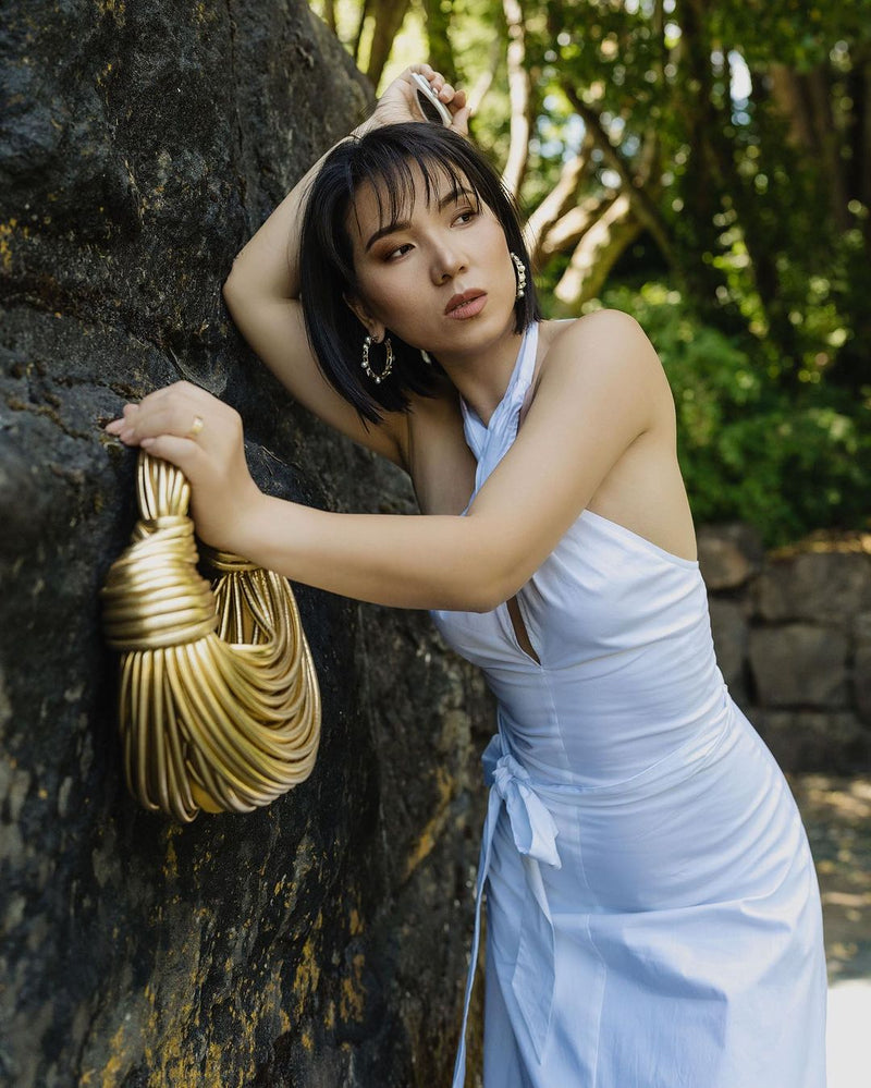 Ellie™ - Geantă Aurie Elegantă de Lux