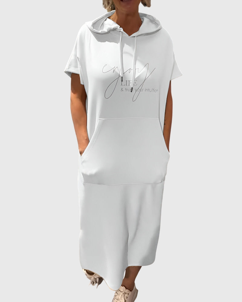 Marlowe™ | Rochie casual tip hanorac