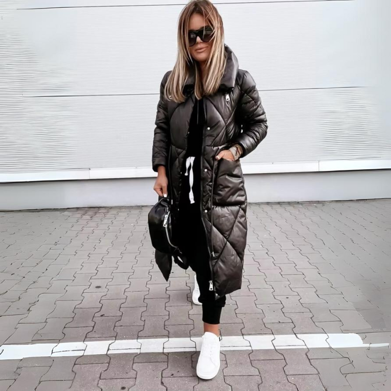 Charlotte™ - Parka lungă căptușită