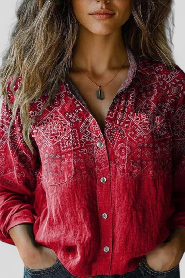 Lorenhilde | Cămașă Bluză Confortabilă