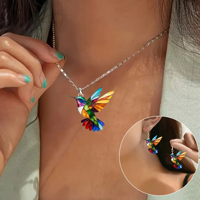Aurea™ | Colier cu design frumos de colibri