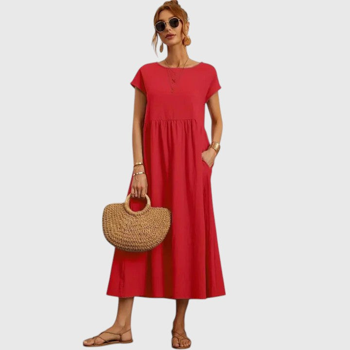 Fenella | Rochie midi confortabilă