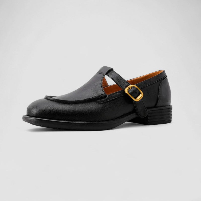 Avery™ – Pantofi ortopedici Mary Jane cu vârf pătrat