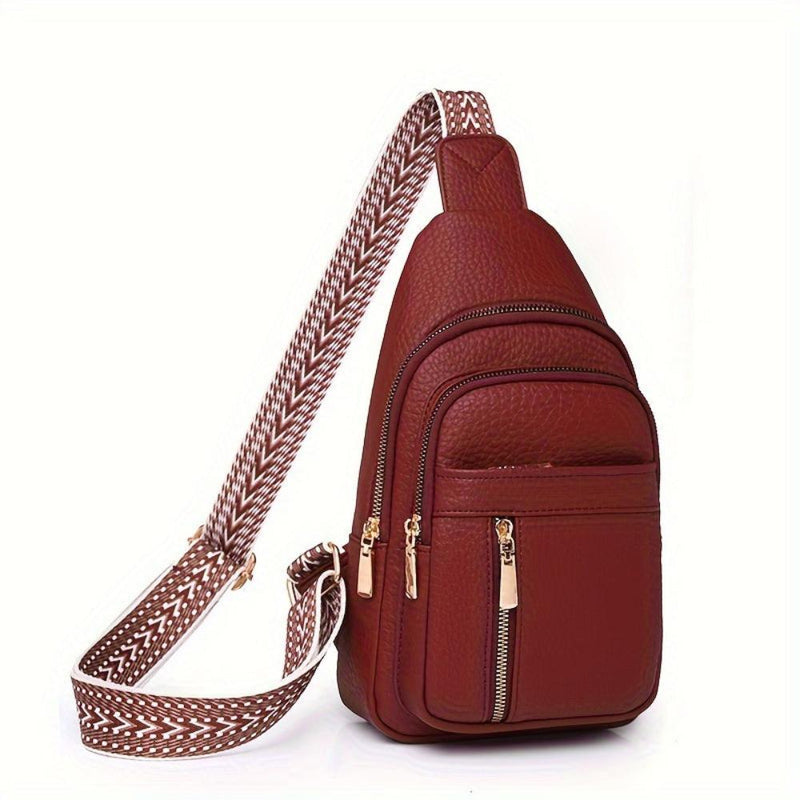 Riley™ Farmec Vintage | Geantă Crossbody pentru Piept