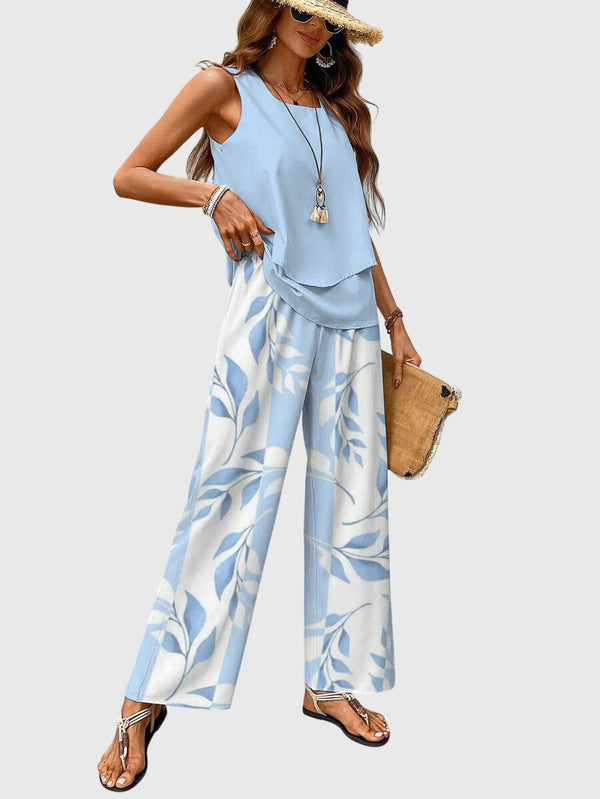 Brenda™ | Set elegant de vară în 2 piese
