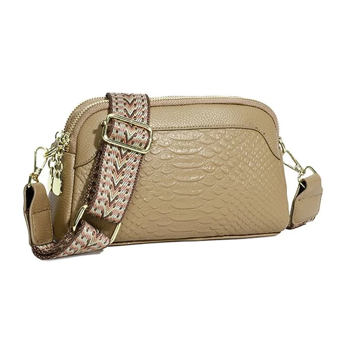 Olivia™ Farmec Elegant | Geantă Mini Crossbody cu Model Croc