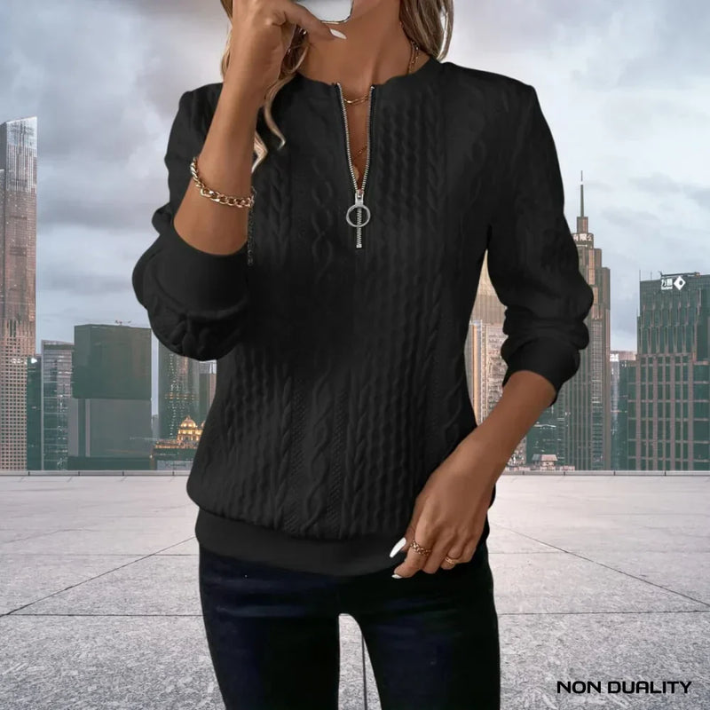 Pulover cu fermoar Non-Dualitate