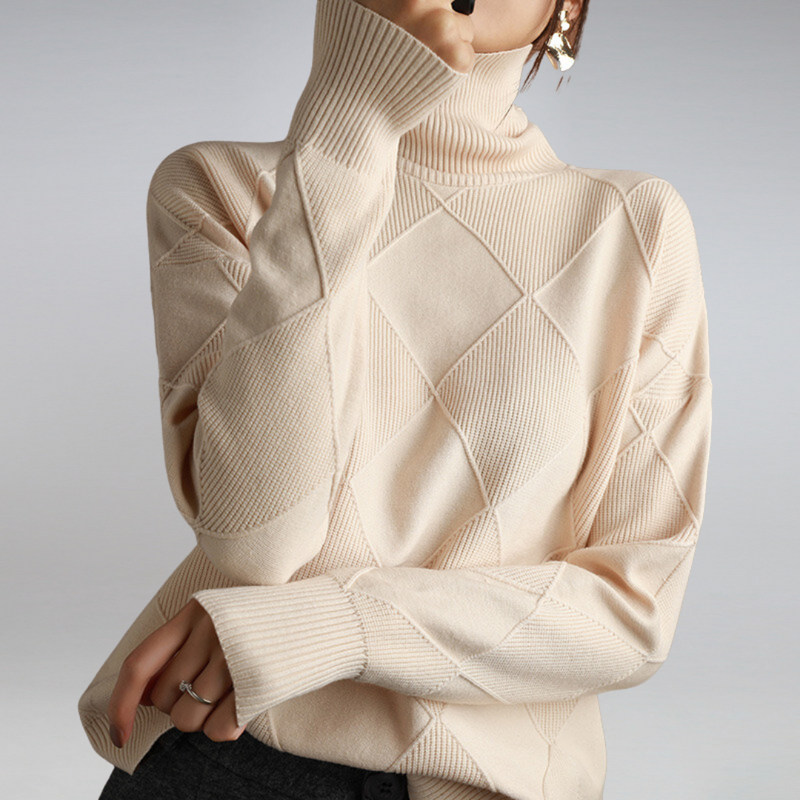Elysia® | Cashmere turtleneck sweater