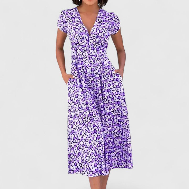 Roseanna | Rochie midi confortabilă